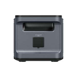 ABOK Ark2000E extra battery rear view showing the covered expansion battery port.