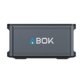 ABOK Ark2000E extra battery in a side product view with ABOK branding.