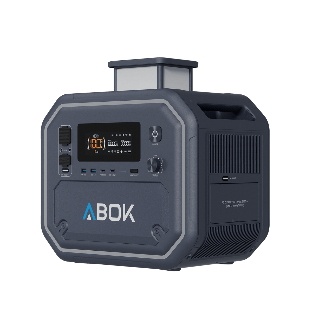 ABOK Ark2500 Power Station(2160Wh) - ABOK