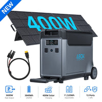 Expansion Battery+ 400W Solar Panel