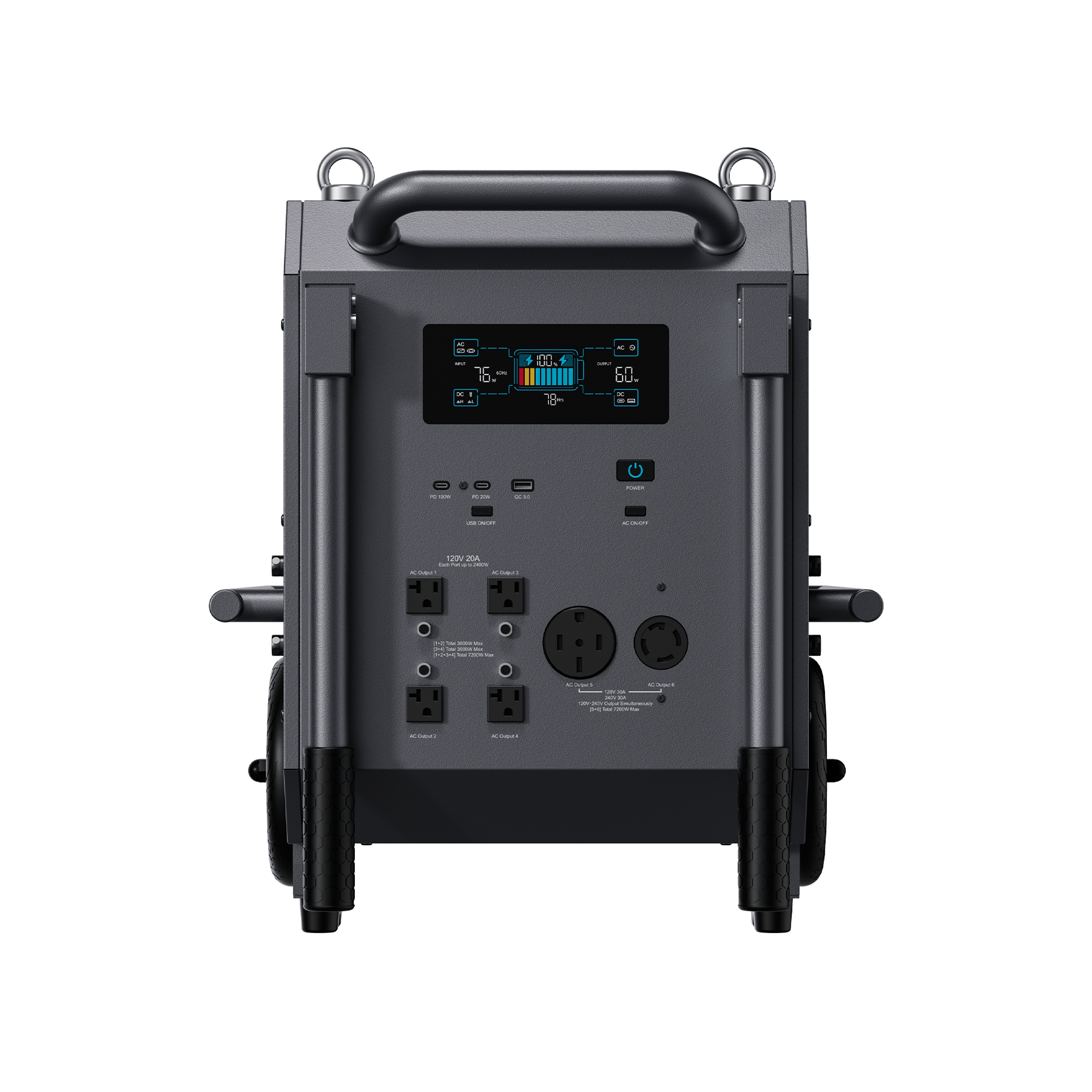 ABOK Ark7200 Power Station(9792Wh) - ABOK