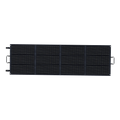 ABOK ASP200 foldable 200W solar panel shown fully unfolded in a straight front view.