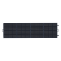 ABOK ASP400 foldable 400W solar panel shown fully unfolded in a straight front view.