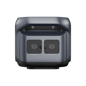 ABOK X1 battery US-spec view showing its expansion cable connection ports.